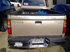 2004 TOYOTA TACOMA, GOLD, SR5, EXTD CAB, 3.4L, MT 4WD.  Z25967